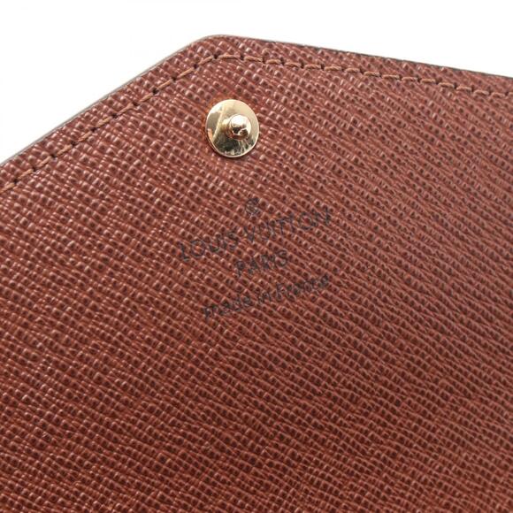Louis Vuitton Portefeuille Wallet Sarah Bifold Long Monogram Brown - Picture 4 of 7